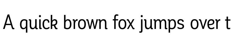 Preview of FONTSPRING DEMO - Corporative Alt Cnd Regular font