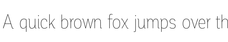 Preview of FONTSPRING DEMO - Corporative Cnd Hair Regular font