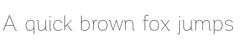 Preview of FONTSPRING DEMO - Corporative Hair Regular font