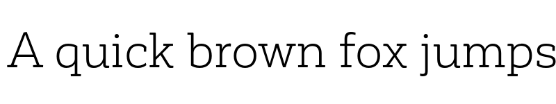 Preview of FONTSPRING DEMO - Corporative Slab Book Regular font