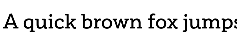 Preview of FONTSPRING DEMO - Corporative Slab Medium Regular font