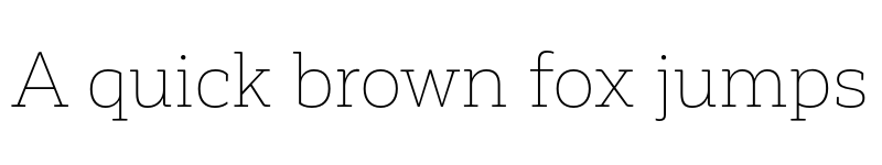 Preview of FONTSPRING DEMO - Corporative Slab Thin Regular font