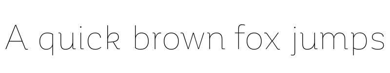 Preview of FONTSPRING DEMO - Corporative Soft Alt Hair Regular font