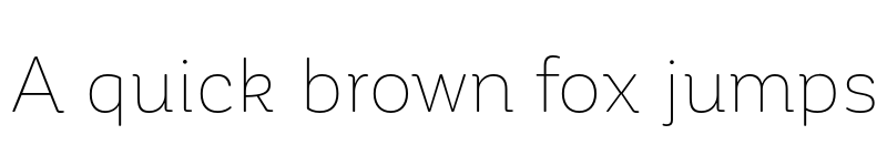 Preview of FONTSPRING DEMO - Corporative Soft Alt Thin Regular font