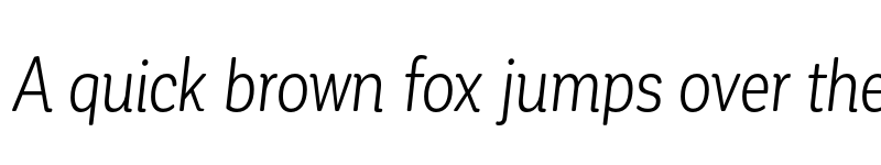 Preview of FONTSPRING DEMO - Corporative Soft Cnd Book It Regular font