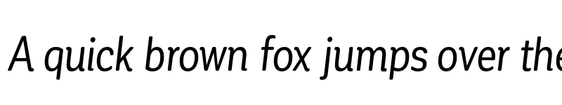 Preview of FONTSPRING DEMO - Corporative Soft Cnd It Regular font