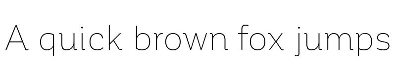 Preview of FONTSPRING DEMO - Corporative Soft Thin Regular font