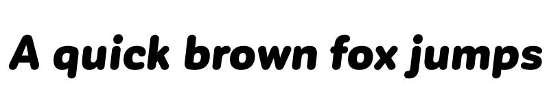Preview of FONTSPRING DEMO - CorporativeSansRd Black It Regular font