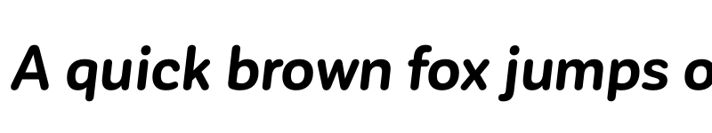 Preview of FONTSPRING DEMO - CorporativeSansRd Bold It Regular font