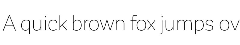 Preview of FONTSPRING DEMO - CorporativeSansRd Thin Regular font