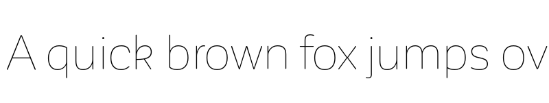 Preview of FONTSPRING DEMO - CorporativeSansRdAlt Hair Regular font