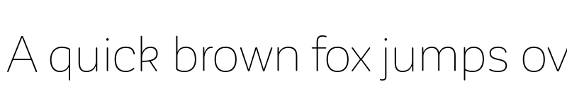Preview of FONTSPRING DEMO - CorporativeSansRdAlt Thin Regular font