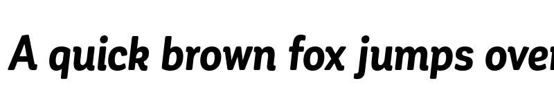 Preview of FONTSPRING DEMO - CorporativeSoft CndAlt Bold It Regular font