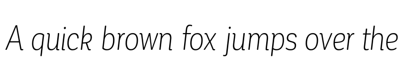 Preview of FONTSPRING DEMO - CorporativeSoft CndAlt Light It Regular font