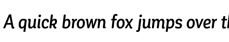 Preview of FONTSPRING DEMO - CorporativeSoft CndAlt Med It Regular font