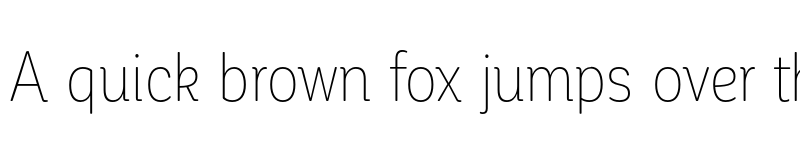 Preview of FONTSPRING DEMO - CorporativeSoft CndAlt Thin Regular font