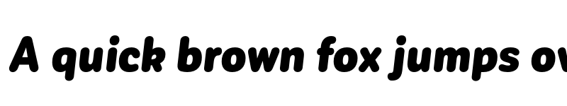 Preview of FONTSPRING DEMO - CorpSansRd Alt Black CndIt Regular font