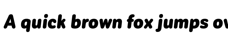 Preview of FONTSPRING DEMO - CorpSansRd Black CndIt Regular font