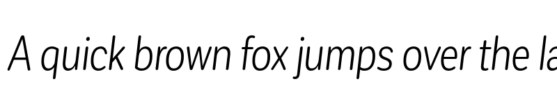 Preview of FONTSPRING DEMO - CorpSansRd Book CndIt Regular font