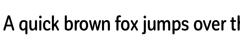 Preview of FONTSPRING DEMO - CorpSansRd Medium Cnd Regular font