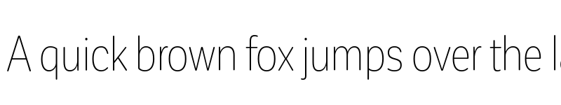 Preview of FONTSPRING DEMO - CorpSansRd Thin Cnd Regular font