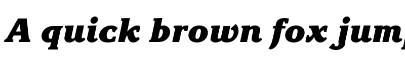 Preview of FONTSPRING DEMO - Corrigan Heavy Italic font