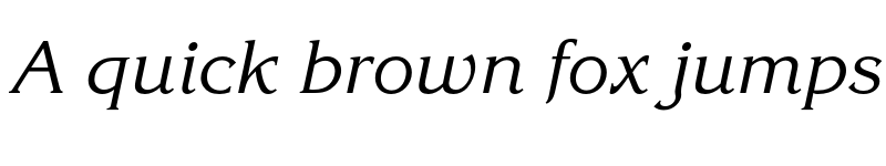 Preview of FONTSPRING DEMO - Corrigan Italic font