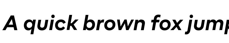 Preview of FONTSPRING DEMO - Corsa Grotesk Bold Italic font