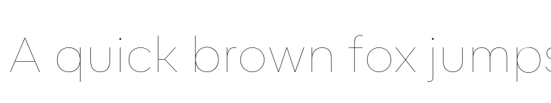 Preview of FONTSPRING DEMO - Corsa Grotesk Hairline Regular font