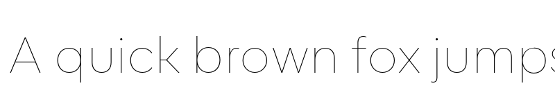 Preview of FONTSPRING DEMO - Corsa Grotesk XThin Regular font