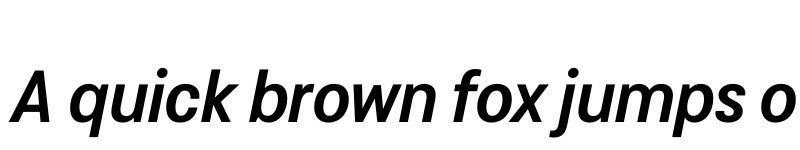 Preview of FONTSPRING DEMO - Cosima Medium Italic font