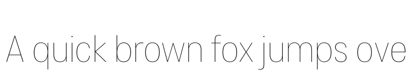 Preview of FONTSPRING DEMO - Cosima Ultra Thin Regular font