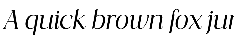 Preview of FONTSPRING DEMO - Costaline Ita Italic font