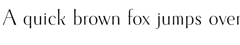 Preview of FONTSPRING DEMO - Cotoris Regular font