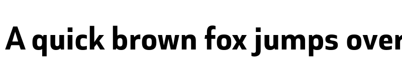 Preview of FONTSPRING DEMO - Cover sans Bold Regular font