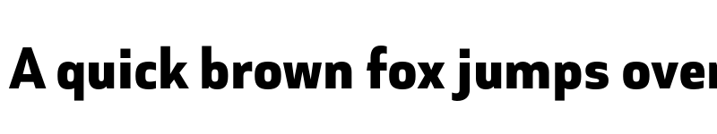 Preview of FONTSPRING DEMO - Cover sans Heavy Regular font