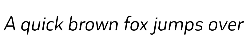 Preview of FONTSPRING DEMO - Cover sans italic Regular font