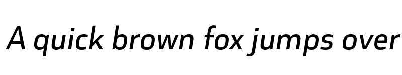 Preview of FONTSPRING DEMO - Cover sans Medium italic Regular font