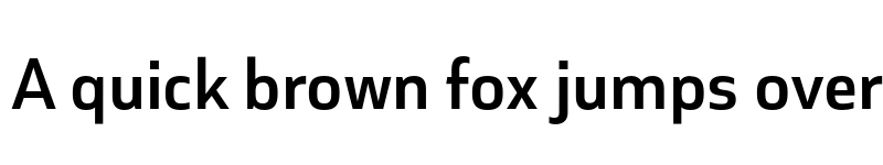 Preview of FONTSPRING DEMO - Cover sans SemiBold Regular font