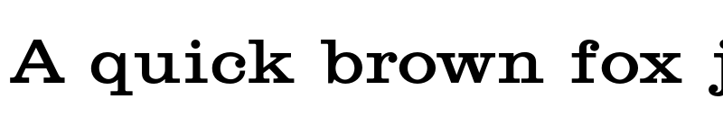 Preview of FONTSPRING DEMO - Craw Clarendon Expanded Regular font