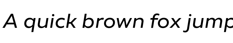 Preview of FONTSPRING DEMO - Creata Italic font