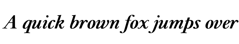 Preview of FONTSPRING DEMO - Cromer Bold Italic font