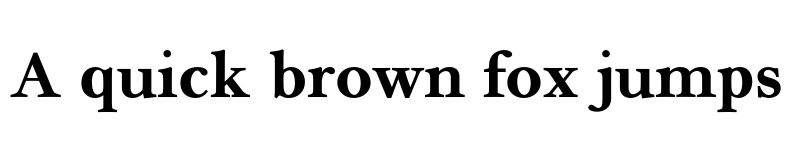 Preview of FONTSPRING DEMO - Cromer Bold font