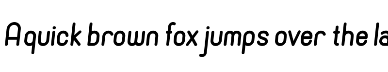 Preview of FONTSPRING DEMO - Cronus Round Bold Italic font