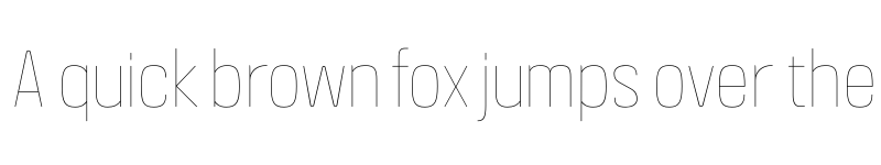 Preview of FONTSPRING DEMO - Crossfit Hairline Regular font