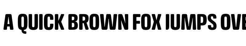 Preview of FONTSPRING DEMO - Crossfit Headline Bold Regular font