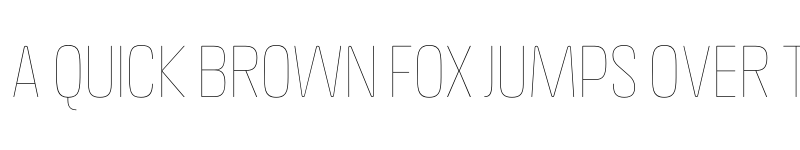 Preview of FONTSPRING DEMO - Crossfit Headline Hairline Regular font