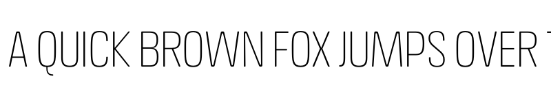 Preview of FONTSPRING DEMO - Crossfit Headline Thin Regular font