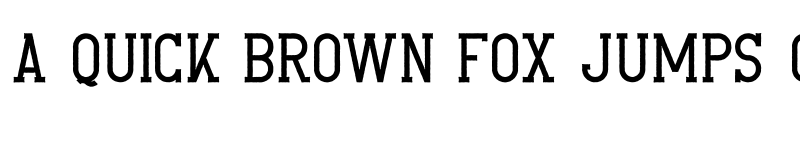Preview of FONTSPRING DEMO - CrossRoad SlabRough Regular font