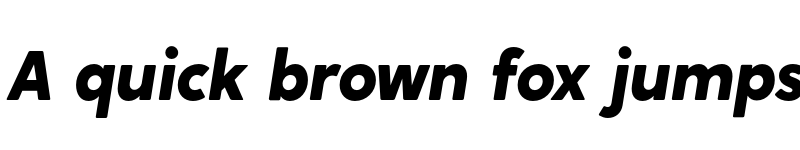 Preview of FONTSPRING DEMO - Crossten Extrabold Italic Regular font